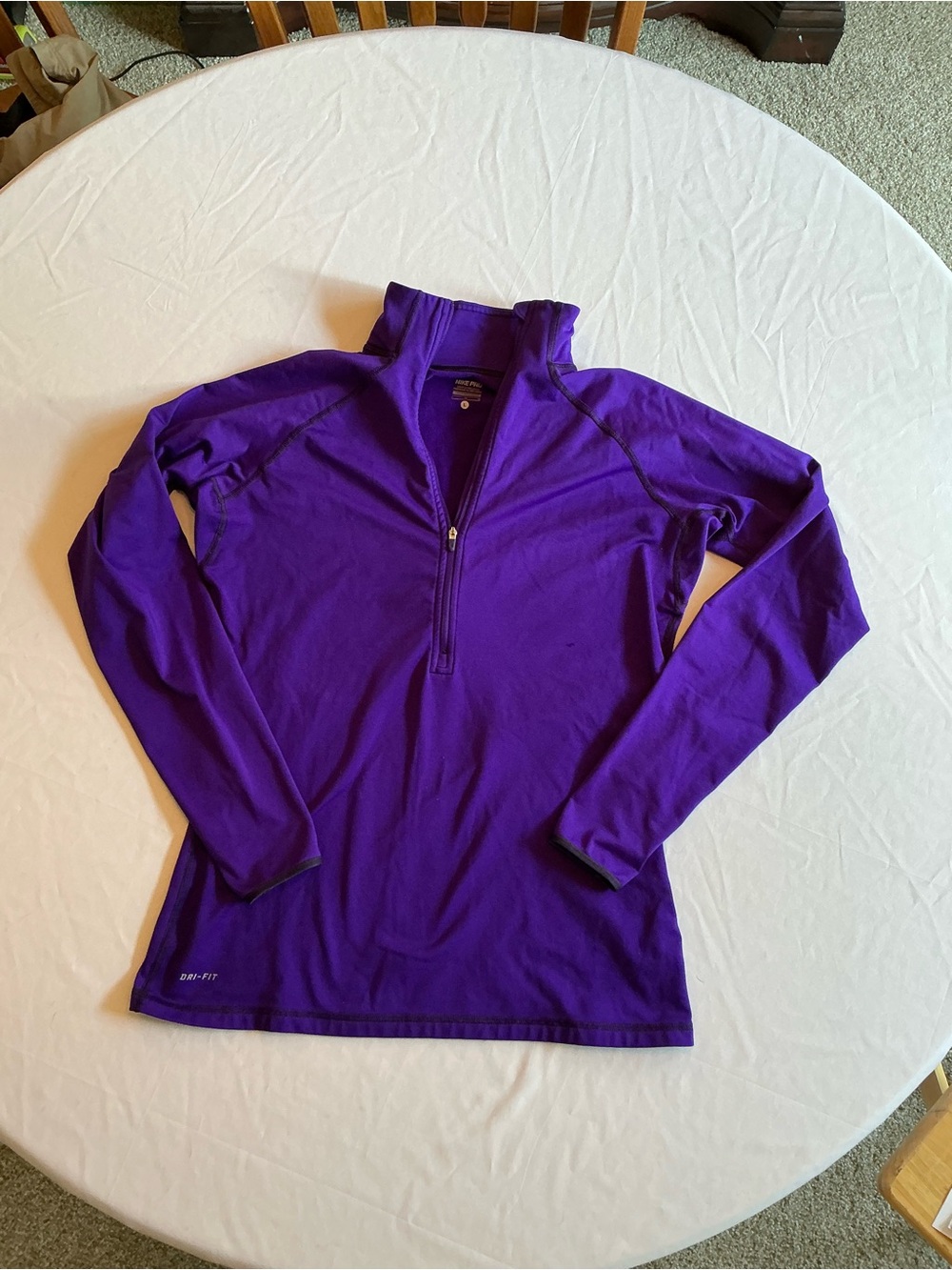 Nike Purple Full-Zip Training Jacket